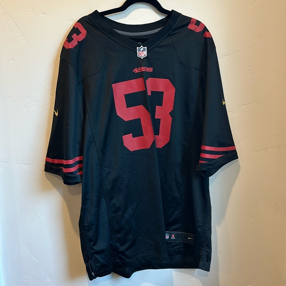 49ers Navarro Bowman Nike alternate black XXL Jersey